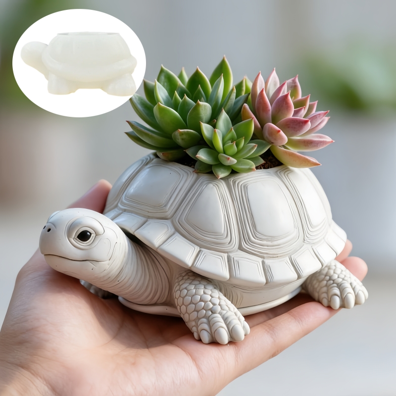 Potsticker Mold - แม่พิมพ์เรซิ่นซิลิโคนรูปหัวหมาป่า สำหรับทำกระถางดอกไม้ ที่ใส่ปากกา ที่ใส่เทียน รูปปั้นหัวหมาป่า กล่องเก็บเครื่องสำอาง
