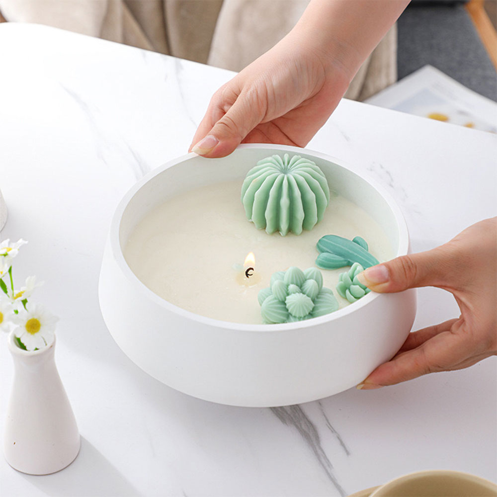 Potsticker Mold - แม่พิมพ์สำหรับทำตู้ปลาแบบทำมือแม่พิมพ์ทำจากซีเมนต์สำหรับใส่ตู้ปลากระถางดอกไม้กลางแจ้งแม่พิมพ์หล่อคอนกรีต