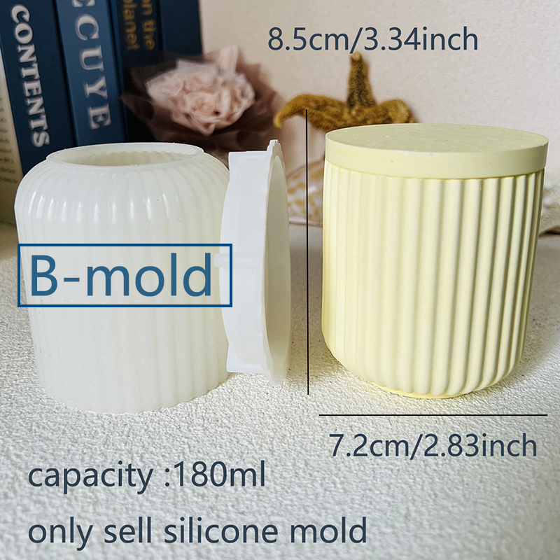แม่พิมพ์ซิลิโคนโถเทียนซีเมนต์พ - Potsticker Mold บทวิจารณ์และราคา