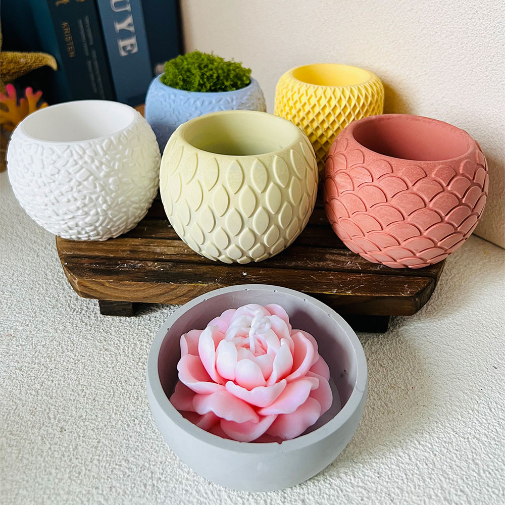 แม่พิมพ์เชิงเทียนซีเมนต์ลายปลา - Potsticker Mold บทวิจารณ์และราคา