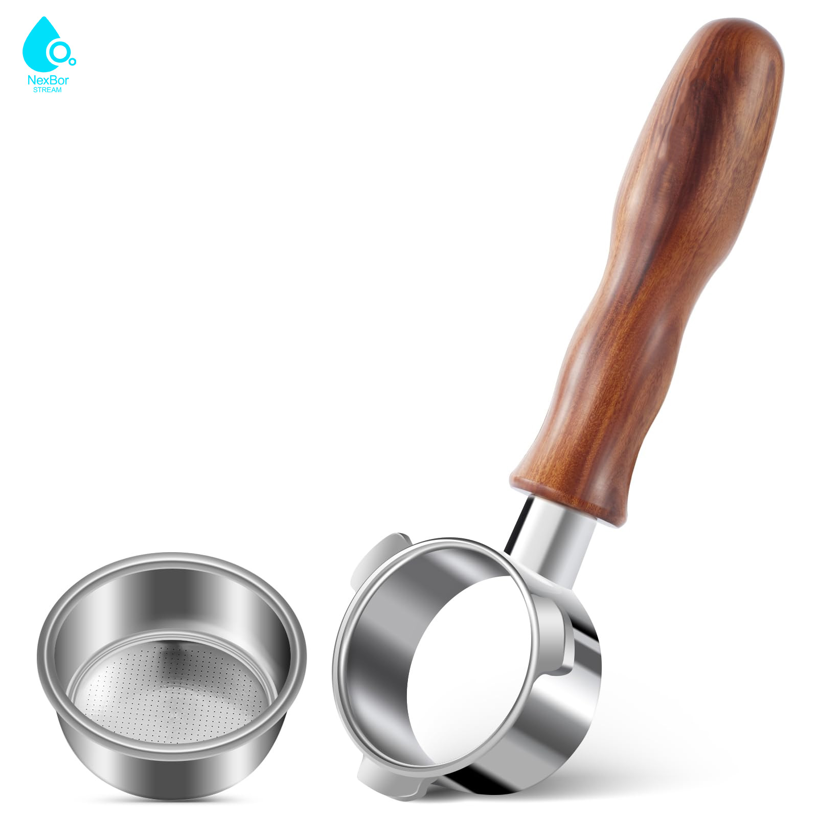 ที่จับกาแฟแบบไม่มีก้น ขนาด 54  - Breville Espresso Barista Touch บทวิจารณ์และราคา