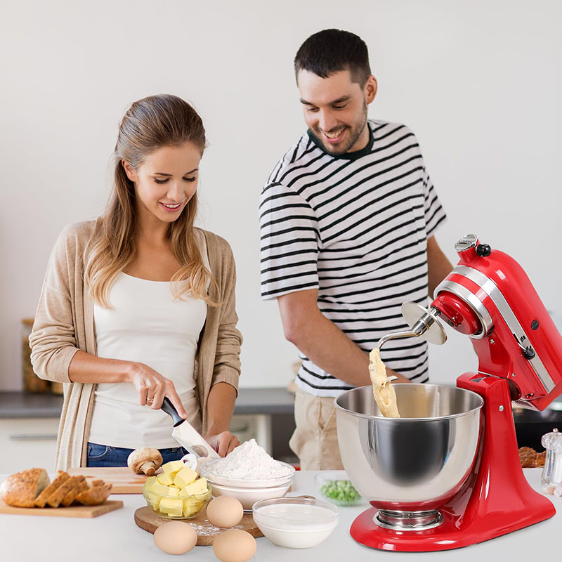 ตะขอตีแป้งสแตนเลสสำหรับเครื่อง - Kitchenaid Mixer Hand Mixer บทวิจารณ์และราคา