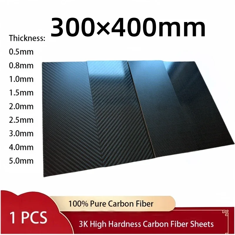 300x400 มม.3K คาร์บอนไฟเบอร์แผ - Crepe Pan Carbon บทวิจารณ์และราคา